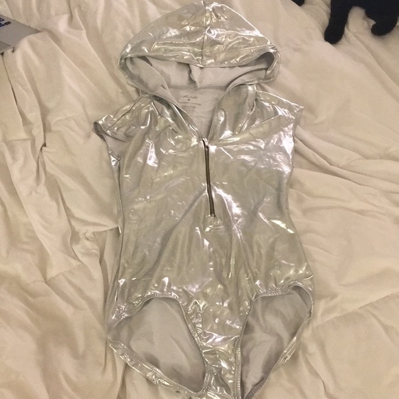 hooded leotard